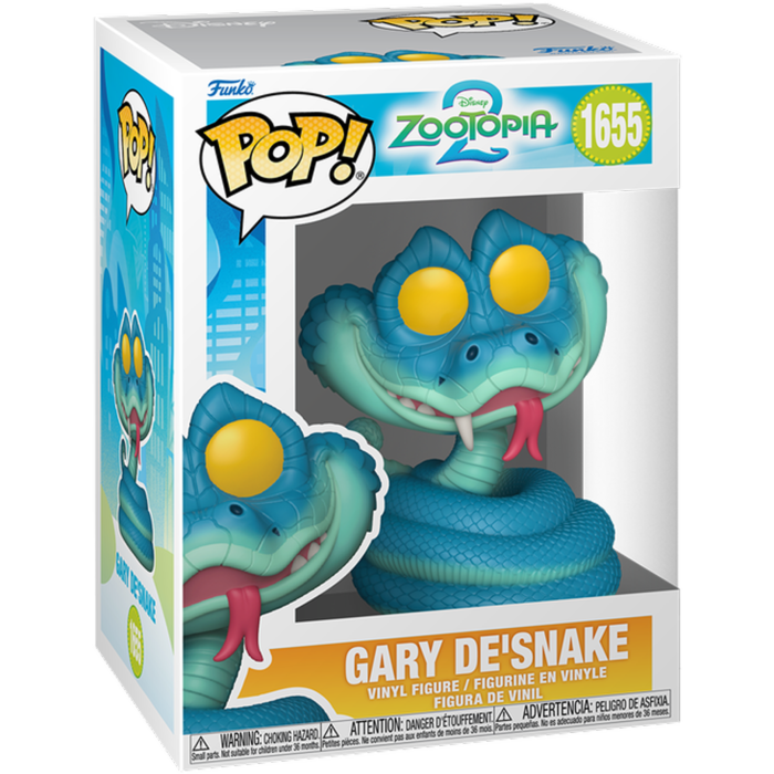 Funko Pop! Zootopia 2 - Gary De’Snake #1655