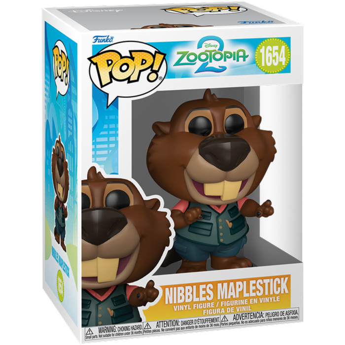 Funko Pop! Zootopia 2 - Nibbles Maplestick #1654