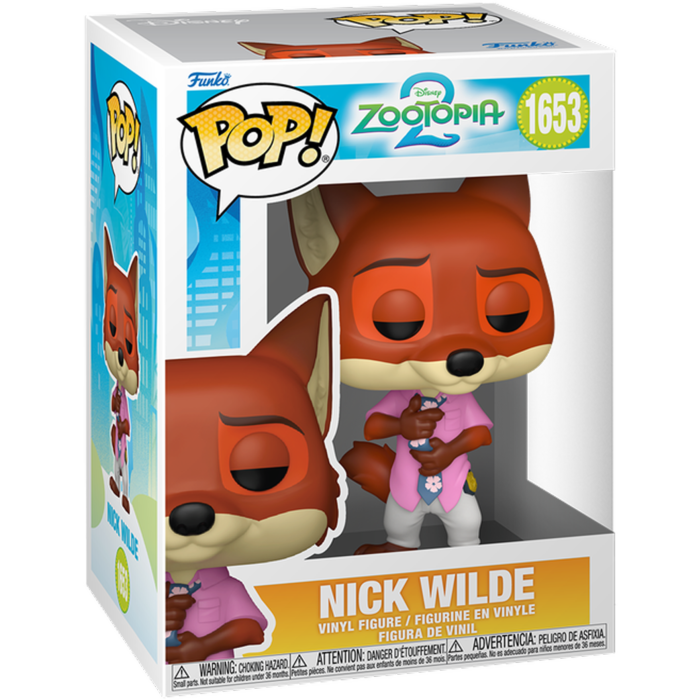 Funko Pop! Zootopia 2 - Nick Wilde #1653