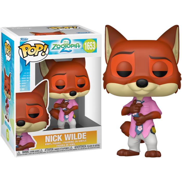 Funko Pop! Zootopia 2 - Nick Wilde #1653