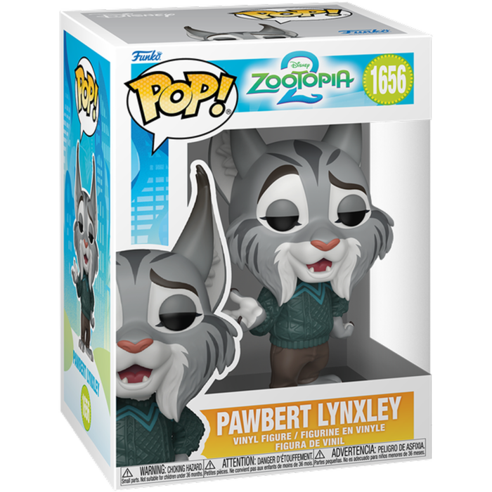 Funko Pop! Zootopia 2 - Pawbert Lynxley #1656