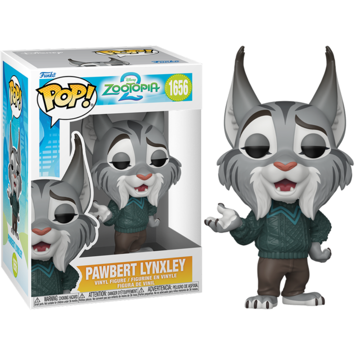 Funko Pop! Zootopia 2 - Pawbert Lynxley #1656