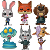 Funko Pop! Zootopia 2 - Welcome to the Urban Jungle Bundle (Set of 6)