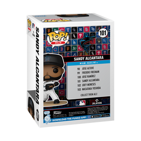 Funko Pop! - MLB Baseball - Sandy Alcantara Miami Marlins #101