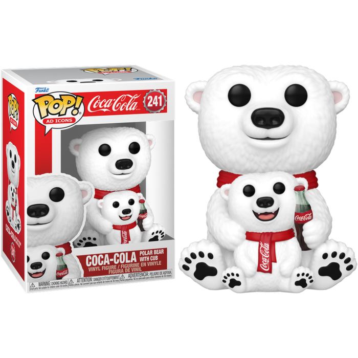 Funko Pop! Ad Icons - Coca-Cola Polar Bear with Cub #241