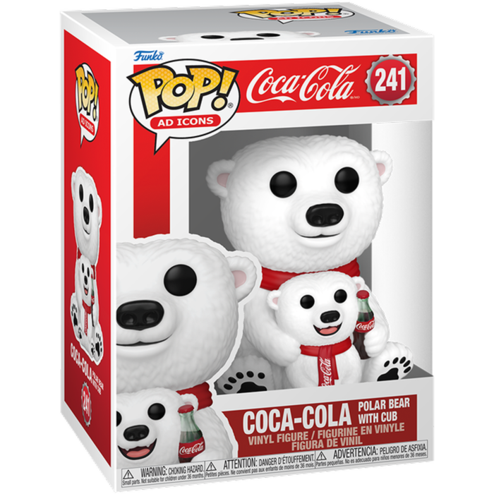 Funko Pop! Ad Icons - Coca-Cola Polar Bear with Cub #241