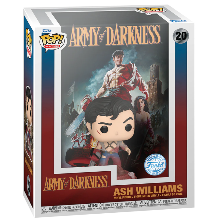 Funko Pop! VHS Covers - Army of Darkness - Ash Williams #20