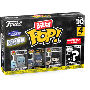 Funko Pop! Batman - Batman, Mr. Freeze, The Penguin & Mystery Series 03 Bitty - (4-Pack)