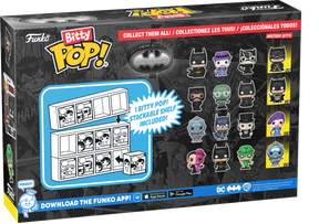 Funko Pop! Batman - Batman, The Joker, Catwoman & Mystery Series 01 Bitty - (4-Pack)