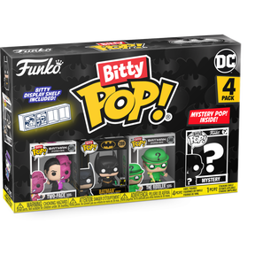 Funko Pop! Batman - Batman, Two-Face, The Riddler & Mystery Series 04 Bitty - (4-Pack)