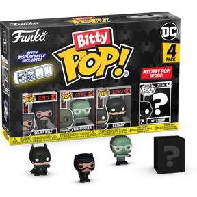 Funko Pop! Batman - The Batman, Selina Kyle, The Riddler & Mystery Series 02 Bitty - (4-Pack)