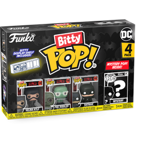 Funko Pop! Batman - The Batman, Selina Kyle, The Riddler & Mystery Series 02 Bitty - (4-Pack)