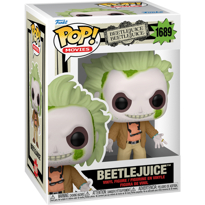 Funko Pop! Beetlejuice Beetlejuice - Beetlejuice #1689 - Chase Chance