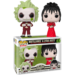 Funko Pop! Beetlejuice Beetlejuice - Beetlejuice & Lydia Deetz - 2-Pack