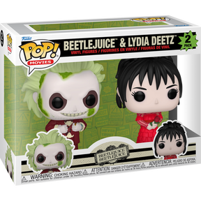 Funko Pop! Beetlejuice Beetlejuice - Beetlejuice & Lydia Deetz - 2-Pack