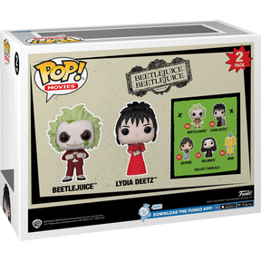 Funko Pop! Beetlejuice Beetlejuice - Beetlejuice & Lydia Deetz - 2-Pack