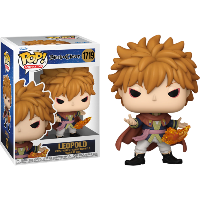 Funko Pop! Black Clover - Leopold Vermillion #1719