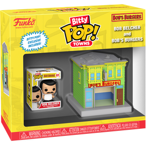 Funko Pop! Bob's Burgers - Bob Belcher & Bob's Burgers Bitty Town #01