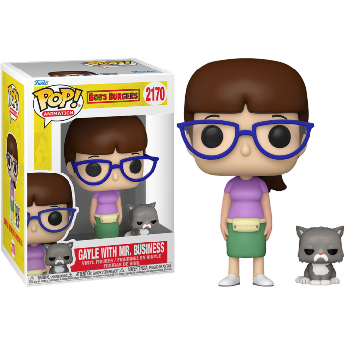 Funko Pop! Bob's Burgers - Gayle with Mr. Business (Season 3) #2170