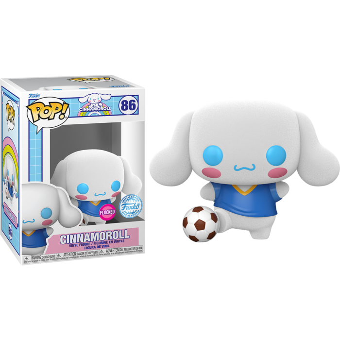 Funko Pop! Cinnamoroll with Soccer Ball Flocked #86