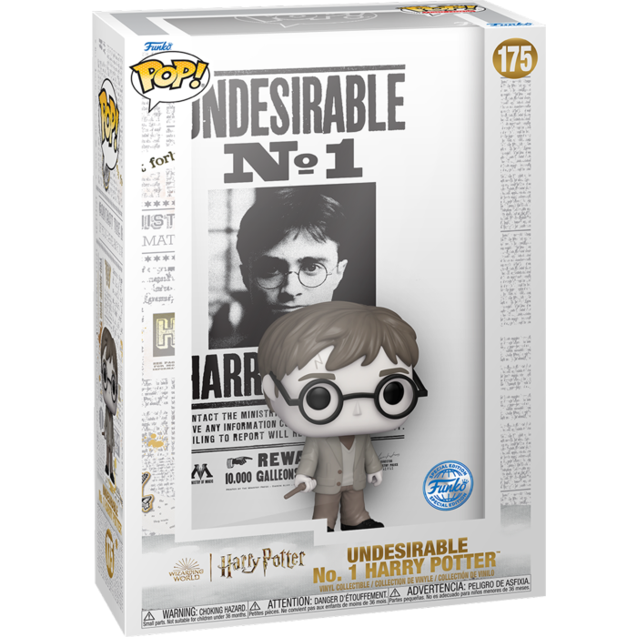 Funko Pop! Covers - Harry Potter - Undesirable No. 1 Harry Potter Wanted Poster #175