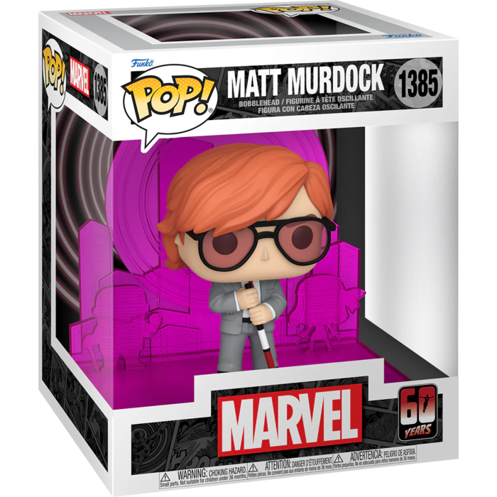 Funko Pop! Daredevil - Matt Murdock (with Radar) 60th Anniversary Deluxe #1385