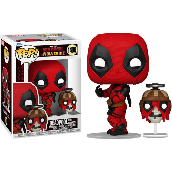 Funko Pop! Deadpool & Wolverine (2024) - Deadpool with Headpool #1400