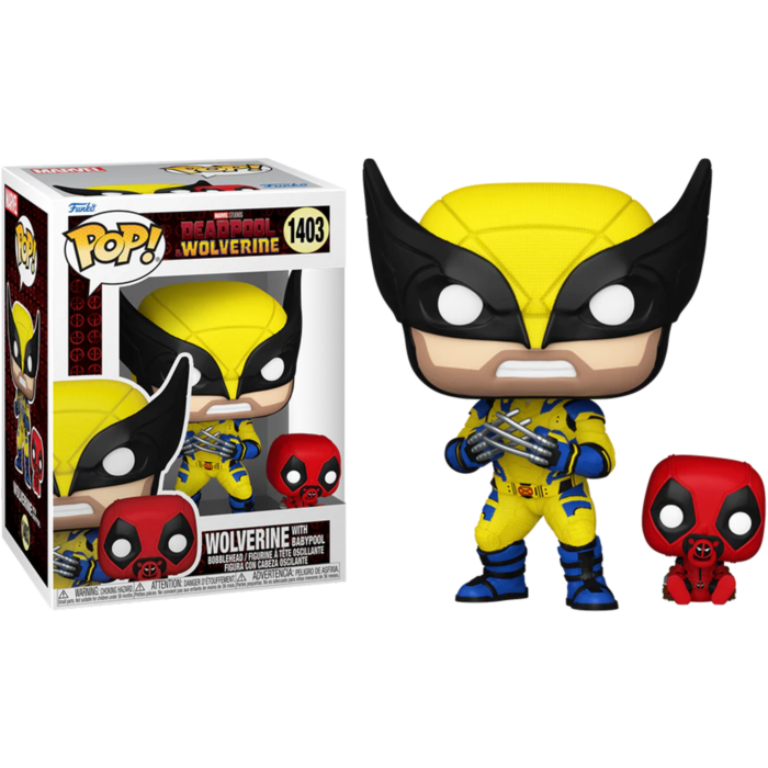 Funko Pop! Deadpool & Wolverine (2024) - Wolverine with Babypool #1403