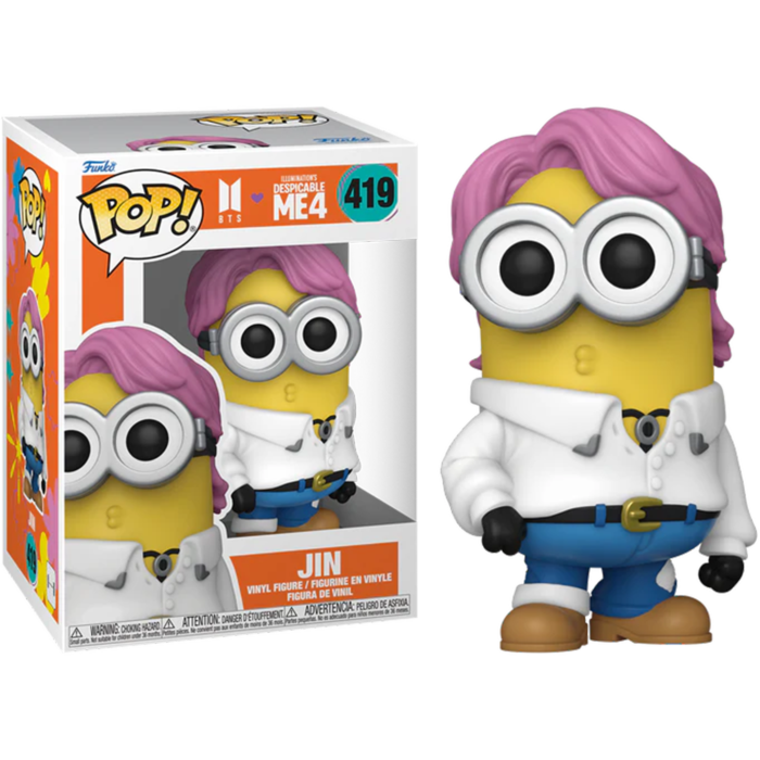 Funko Pop! Despicable Me 4 x BTS - BTS ARMY - Bundle (Set of 7)