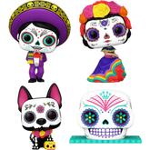 Funko Pop! Día de los Muertos - Day of the Dead - Bundle (Set of 4)