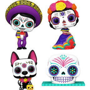 Funko Pop! Día de los Muertos - Day of the Dead - Bundle (Set of 4)