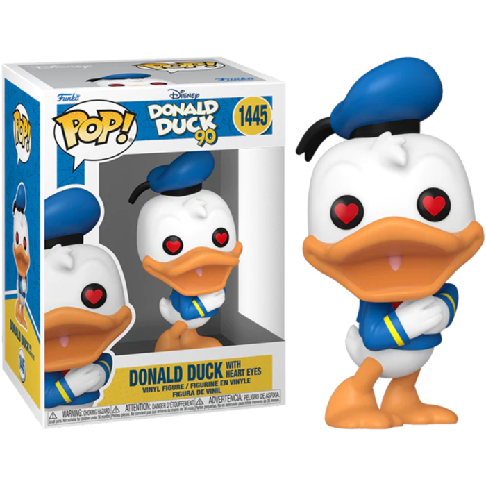 Funko Pop! Disney - Donald Duck 90th - Donald Duck with Heart Eyes #1445