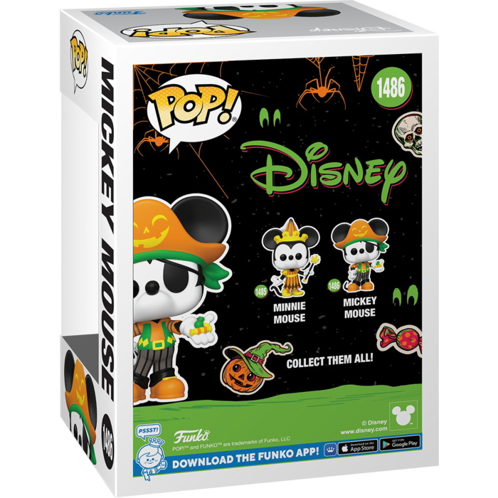 Funko Pop! Disney - Halloween - Mickey Mouse #1486