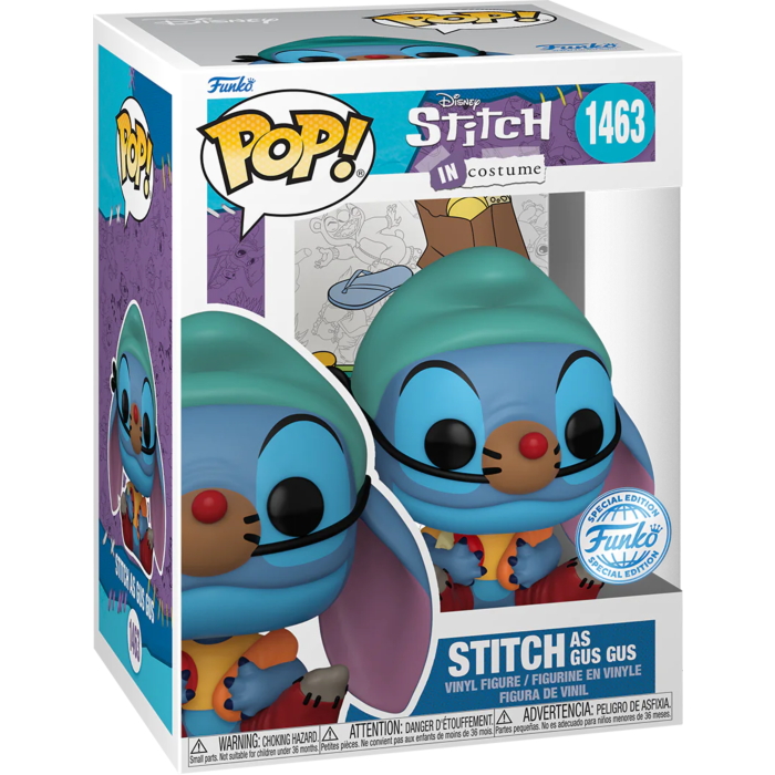 Funko Pop! Disney - Stitch in Costume - Stitch as Gus Gus #1463