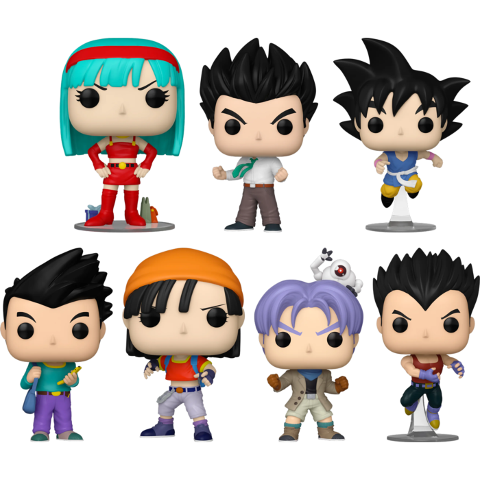 Funko Pop! Dragon Ball GT - Black Star Dragon Ball Saga - Bundle (Set of 7)