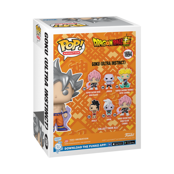 Funko Pop! Dragon Ball Super - Goku Ultra Instinct Glow-in-the-Dark #1694