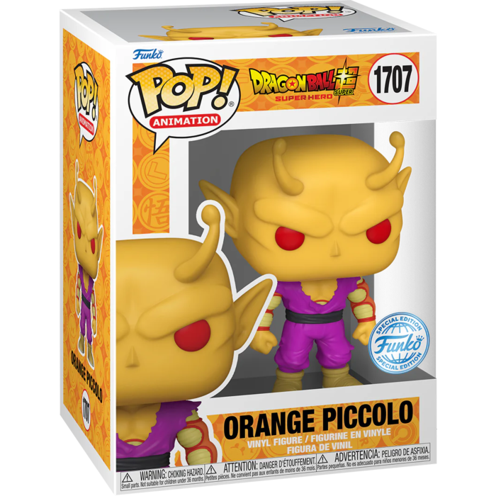 Funko Pop! Dragon Ball Super - Super Hero - Orange Piccolo #1707 - Chase Chance