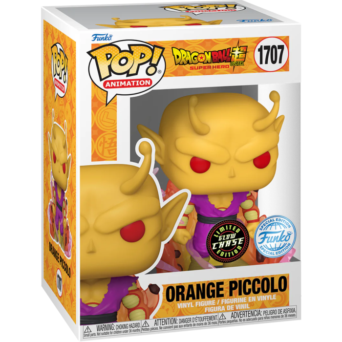 Funko Pop! Dragon Ball Super - Super Hero - Orange Piccolo #1707 - Chase Chance