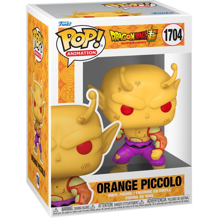 Funko Pop! Dragon Ball Super - Super Hero - Orange Piccolo (Battle Damaged) #1704