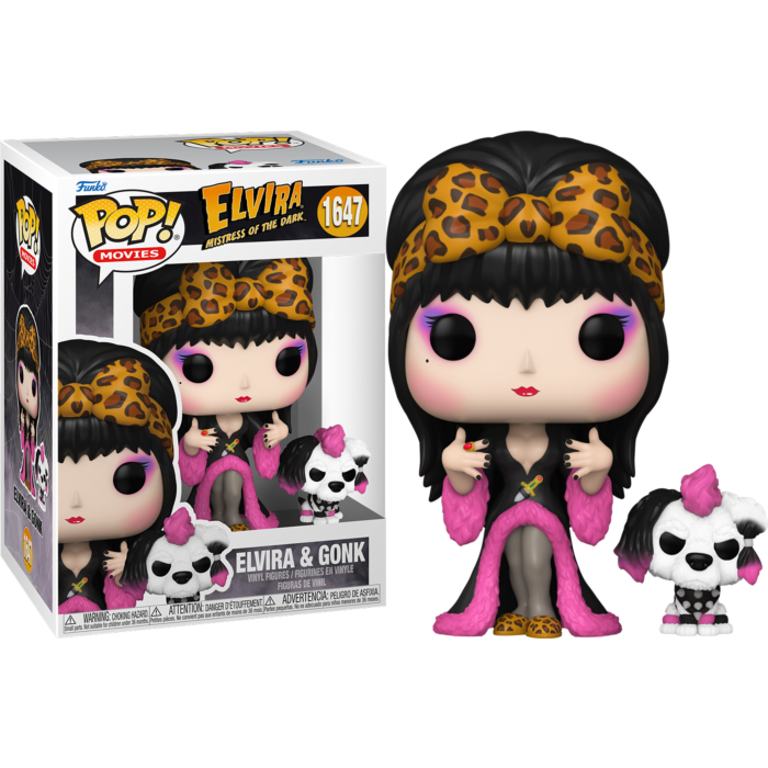 Funko Pop! Elvira - Mistress of the Dark - Elvira & Gonk #1647