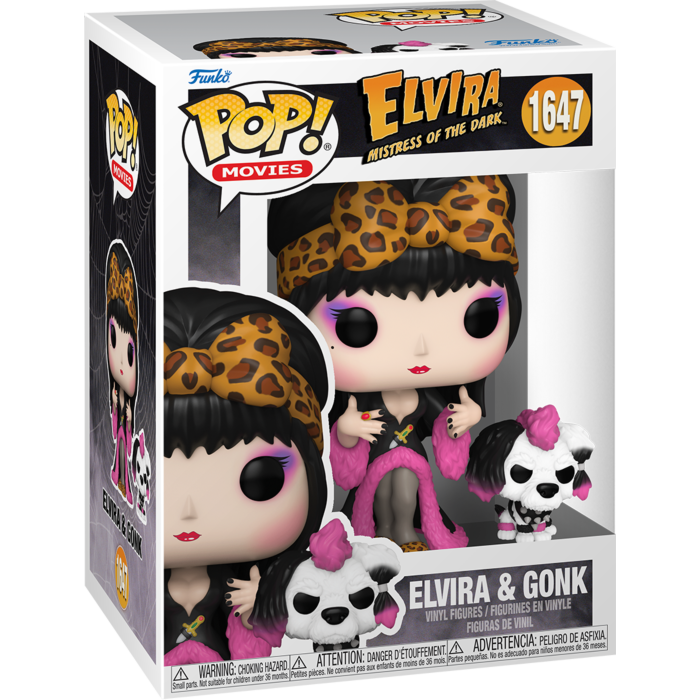 Funko Pop! Elvira - Mistress of the Dark - Elvira & Gonk #1647