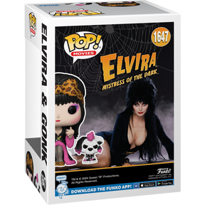 Funko Pop! Elvira - Mistress of the Dark - Elvira & Gonk #1647