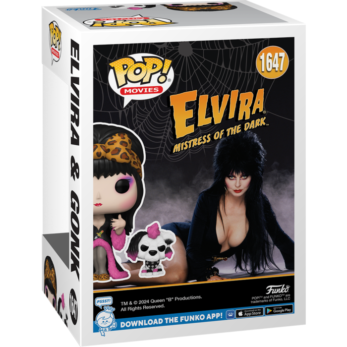 Funko Pop! Elvira - Mistress of the Dark - Elvira & Gonk #1647