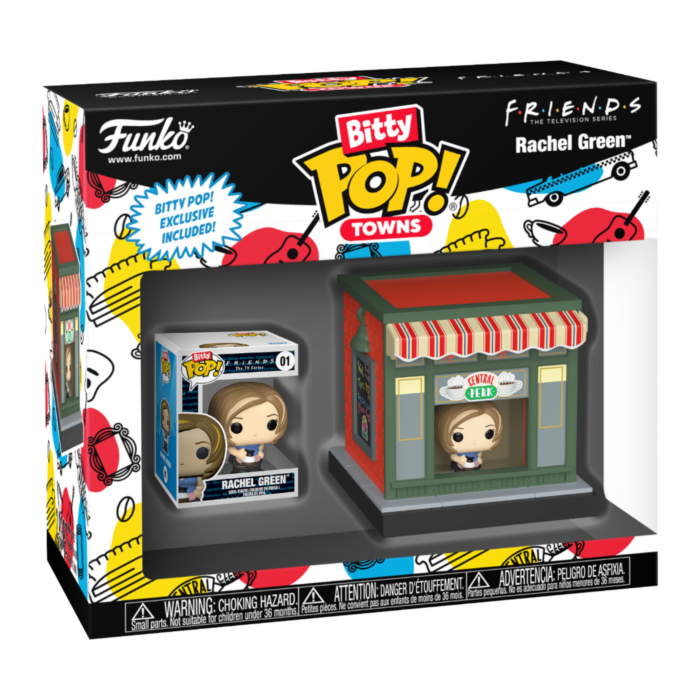 Funko Pop! Friends - Rachel Green & Central Perk Bitty Town #01