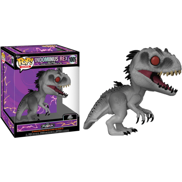 Funko Pop! Funko Fusion - Indominus Rex 6" Super Sized #1005 - Chase Chance