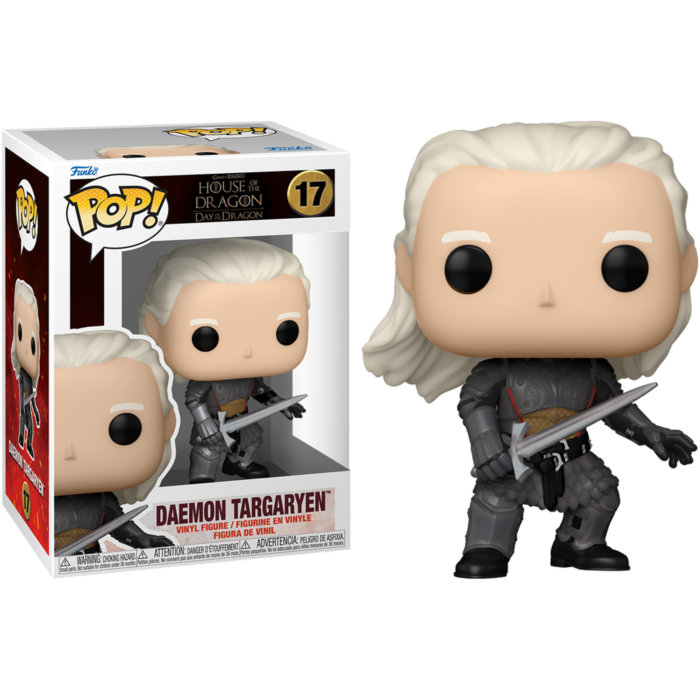 Funko Pop! Game of Thrones - House of the Dragon - Daemon Targaryen with Dark Sister #17