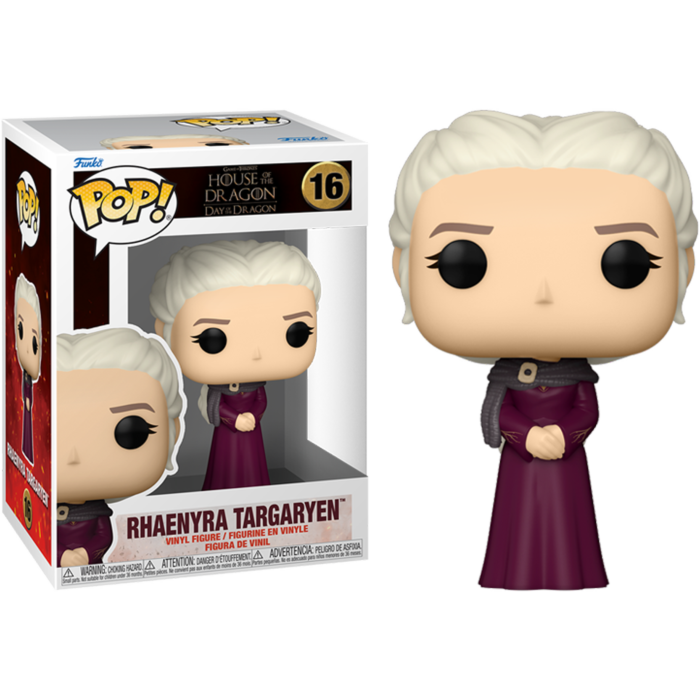 Funko Pop! Game of Thrones - House of the Dragon - Rhaenyra Targaryen in Purple Robe #16