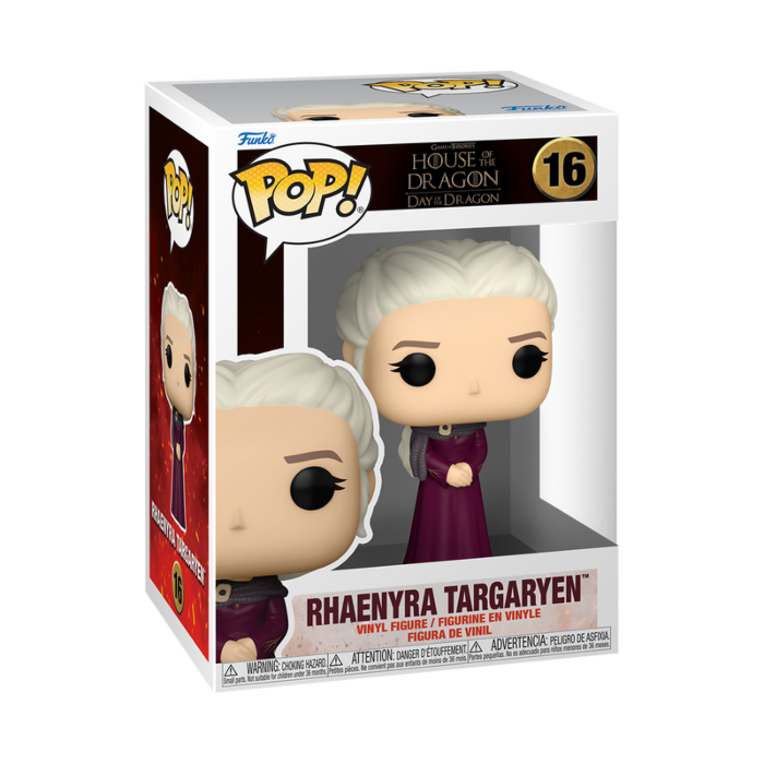 Funko Pop! Game of Thrones - House of the Dragon - Rhaenyra Targaryen in Purple Robe #16