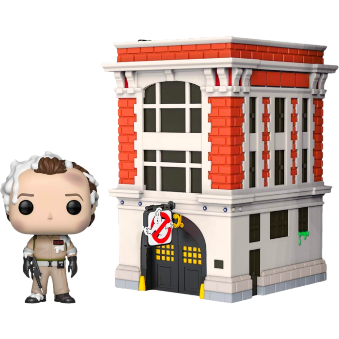 Funko Pop! Ghostbusters - Dr. Peter Venkman with Firehouse #03