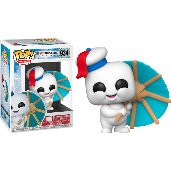 Funko Pop! Ghostbusters Afterlife - Mini Puft with Cocktail Umbrella #934